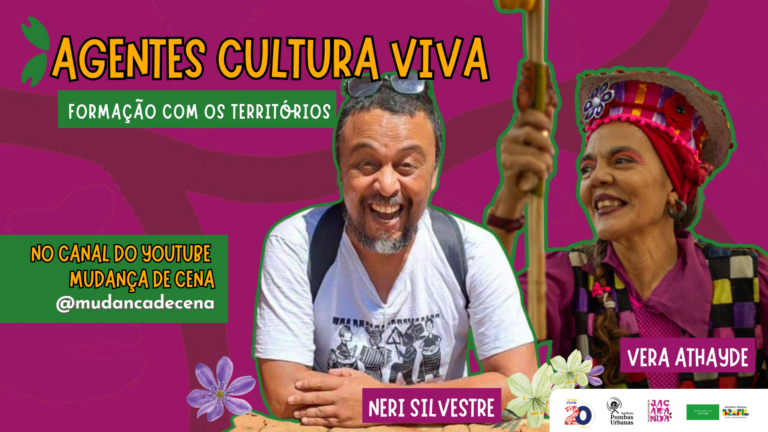 Live Agente Cultura Viva - Prof. Márcio Caires e Neri Silvestre e Vera Athayde