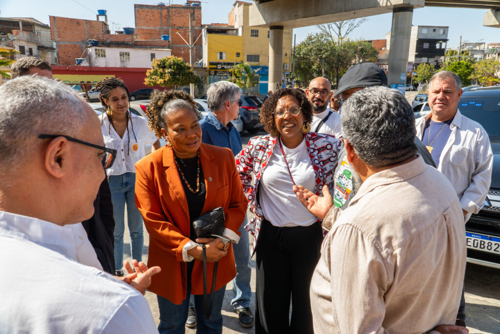 Pontão Jacarandá SP e Instituto NUA recebem Ministra Margareth Menezes na Zona Leste de SP