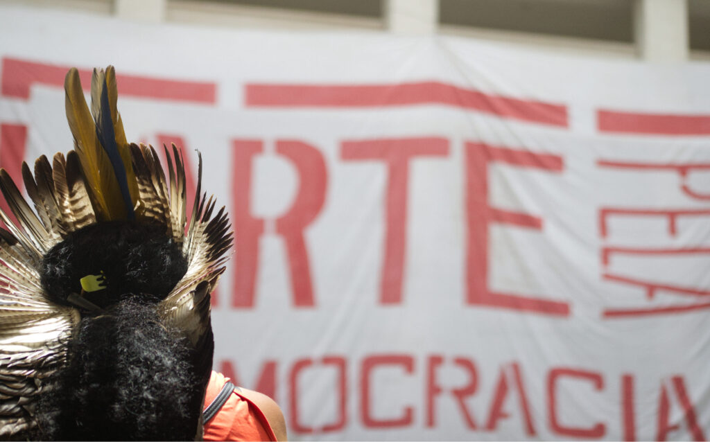 A Conferência Livre dos Pontos de Cultura da Capital SP, Potyrõ em Pontos, enaltece a importância da construção coletiva da Política Nacional Cultura Viva para as Ponteiras e Ponteiros Paulistanos